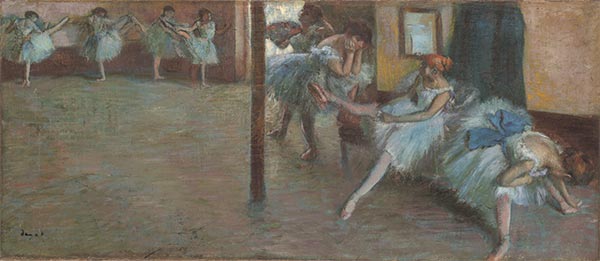 Degas | Die Ballettprobe, c.1891 | Giclée Leinwand Kunstdruck