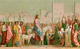 Entry of Jesus into Jerusalem on Palm Sunday, n.d. | Hippolyte Flandrin