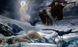 Ahasuerus at the End of the World, n.d. by Adolf Hirémy-Hirschl | Canvas Print