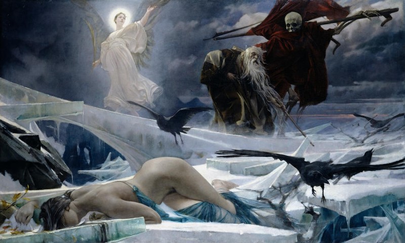 Ahasuerus at the End of the World, n.d. | Adolf Hirémy-Hirschl | Giclée Canvas Print