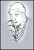 Porträt von Katsushika Hokusai