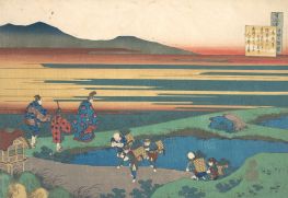 Gedicht von Sangi Hitoshi, 1760 | Hokusai