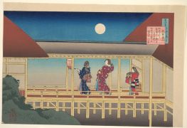 Gedicht von Akazome Emon, 1921 | Hokusai