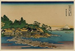 Enoshima in der Provinz Sagami, n.d | Hokusai