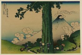 Mishima-Pass in der Provinz Kai, n.d | Hokusai