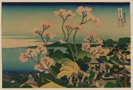 Goten-yama-Hügel, Shinagawa am Tokaido, n.d | Hokusai