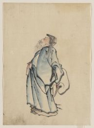 Bärtiger Mann, n.d | Hokusai