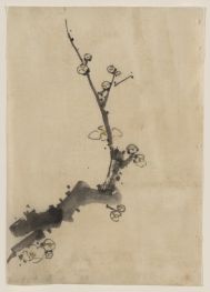 Fruchtbaumzweig mit Blüten, n.d | Hokusai