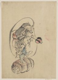 Hokusai. Zeichnung, n.d | Hokusai
