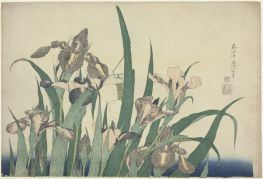 Iris und Heuschrecke, 1833 | Hokusai