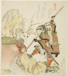 Sima Guang und Shibata Katsuie, 1821 | Hokusai