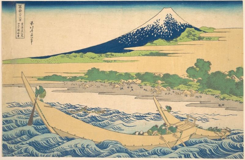 Tago-Bucht bei Ejiri am Tokaido, 1830 | Hokusai | Giclée Papier-Kunstdruck