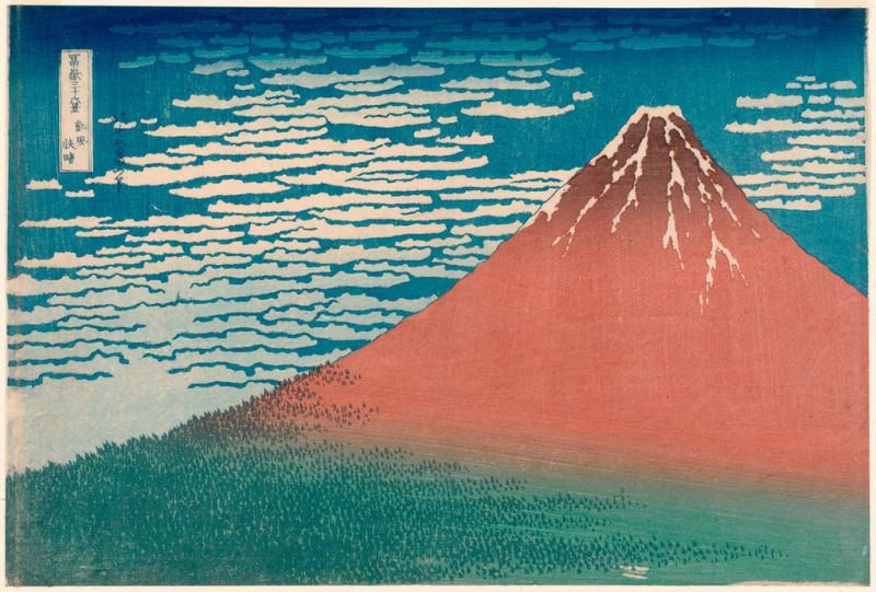 Gaifu kaisei, 1830 | Hokusai | Giclée Papier-Kunstdruck