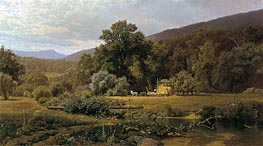 Summer in the Blue Ridge, 1874 by Hugh Bolton Jones | Canvas Print
