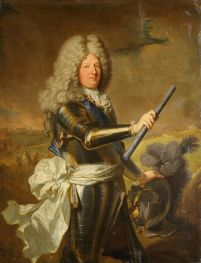 Louis de France (Grand Dauphin), 1688 by Hyacinthe Rigaud | Canvas Print