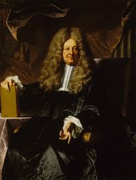 A French Magistrate of Requests (President Andre Pierre Hebert) | Hyacinthe Rigaud | Painting Reproduction