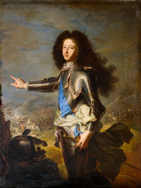 Ludwig von Frankreich, Herzog von Burgund, n.d. | Hyacinthe Rigaud | Giclée Leinwand Kunstdruck