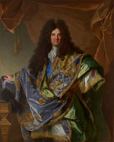 Philippe de Courcillon, Marquis de Dangeau, 1702 | Hyacinthe Rigaud | Giclée Canvas Print