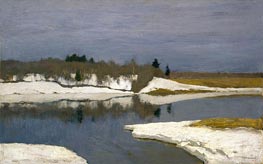 Early Spring, 1898 by Isaac Levitan | Canvas Print