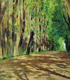 Alley | Isaac Levitan | Painting Reproduction