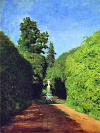 Alley. Ostankino | Isaac Levitan | Painting Reproduction