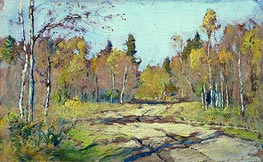 Autumn Sunny Day | Isaac Levitan | Painting Reproduction