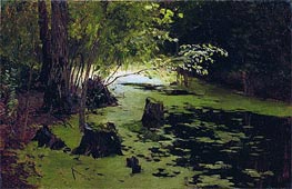 Isaac Levitan | Pond, Undated | Giclée Canvas Print