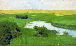Isaac Levitan | Small River Istra | Giclée Canvas Print