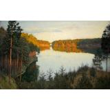 Wood Lake, c.1890/00 - Isaac Levitan