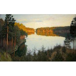 Wood Lake - Isaac Levitan