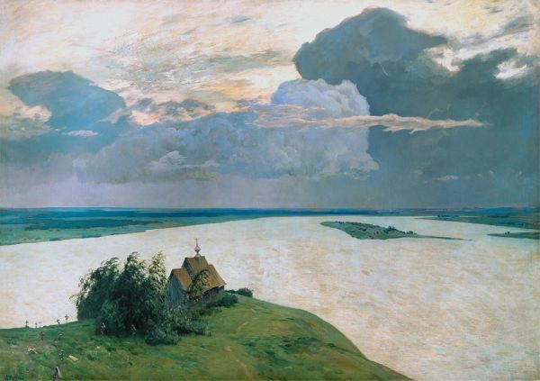 Above the Eternal Peace, 1894 | Isaac Levitan