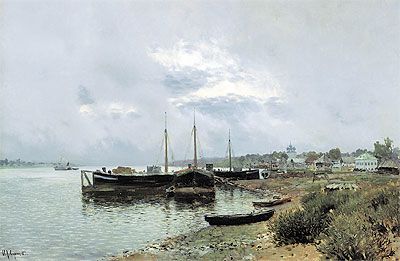 Nach dem Regen in Pljos, 1889 | Isaac Levitan