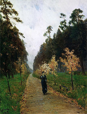 Autumn Day. Sokolniki, 1879 | Isaac Levitan | Giclée Canvas Print
