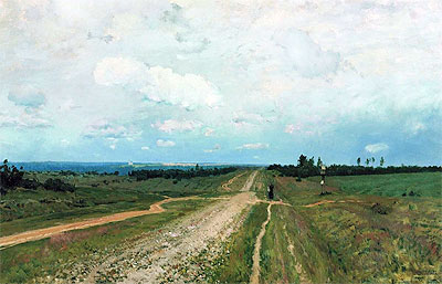 Vladimirka, 1892 | Isaac Levitan | Giclée Canvas Print