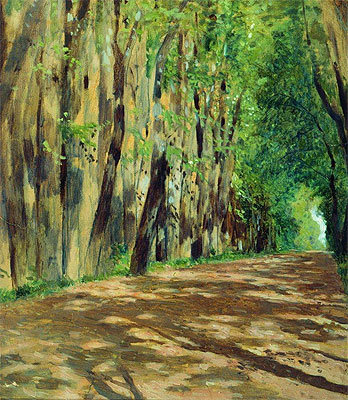 Alley, c.1880/83 | Isaac Levitan | Giclée Canvas Print