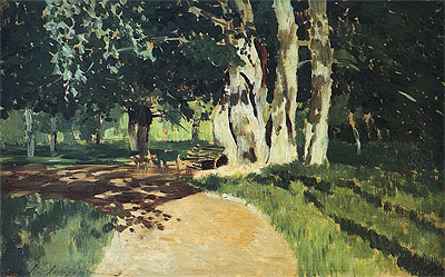 In the Park, 1895 | Isaac Levitan | Giclée Canvas Print