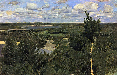 Vasilsursk, 1887 | Isaac Levitan | Giclée Canvas Print