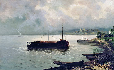 Wolga, 1889 | Isaac Levitan | Giclée Leinwand Kunstdruck