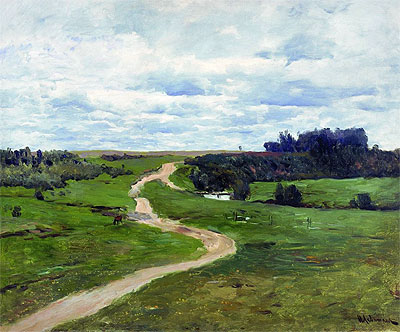 Road, 1898 | Isaac Levitan | Giclée Leinwand Kunstdruck