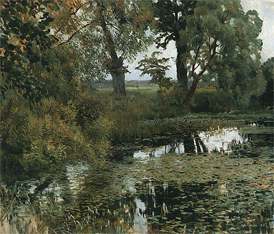 Overgrowned Pond, 1887 | Isaac Levitan | Giclée Canvas Print