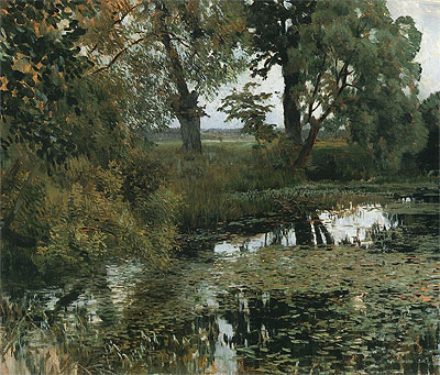 Overgrowned Pond, 1887 | Isaac Levitan