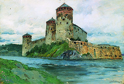 Fortress. Finland, 1896 | Isaac Levitan | Giclée Leinwand Kunstdruck