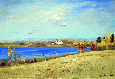Autumn. River, c.1898/99 | Isaac Levitan | Giclée Canvas Print