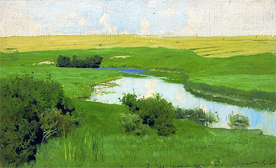 Small River Istra, c.1885/86 | Isaac Levitan | Giclée Canvas Print