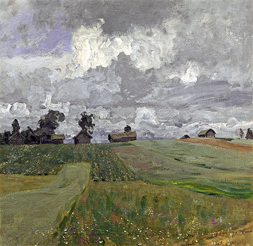 Isaac Levitan | Stormy Day, 1897 | Giclée Canvas Print