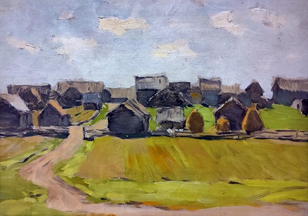 Village, 1890 | Isaac Levitan | Giclée Canvas Print