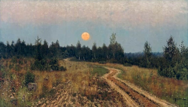 The Silent Path, 1890 | Isaac Levitan | Giclée Canvas Print