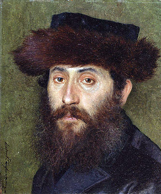 Portrait of a Man with Streimel, n.d. | Isidor Kaufmann | Giclée Canvas Print
