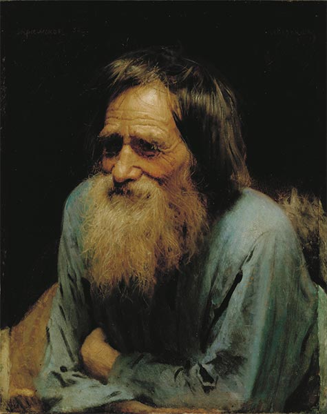 Mina Moiseyev, 1882 | Ivan Kramskoy | Giclée Leinwand Kunstdruck