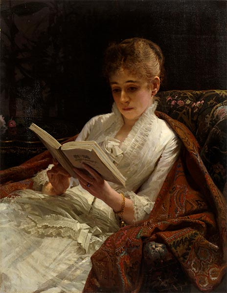 Ivan Kramskoy | Portrait of a Woman, 1881 | Giclée Canvas Print